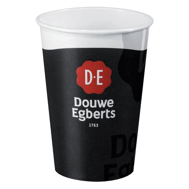 Douwe Egberts - Beker Douwe Egberts 180 ml en carton 100st | Emballez un 100 pièces | 20 morceaux