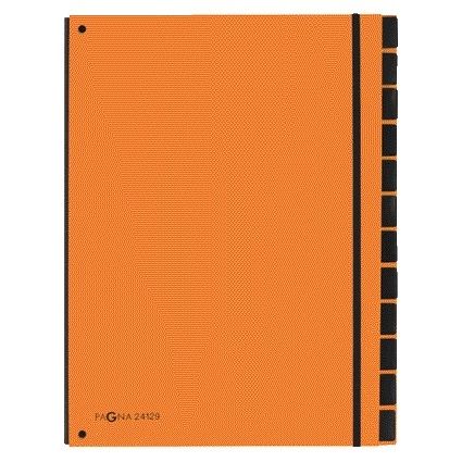 Pagna -  Sorteermap  trend 12tab a4 oranje