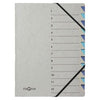 PAGNA - Sorting folder Easy A4 12 tabs light blue/dark blue