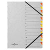 PAGNA - Sorting folder Easy A4 12 tabs orange/yellow | 5 pieces
