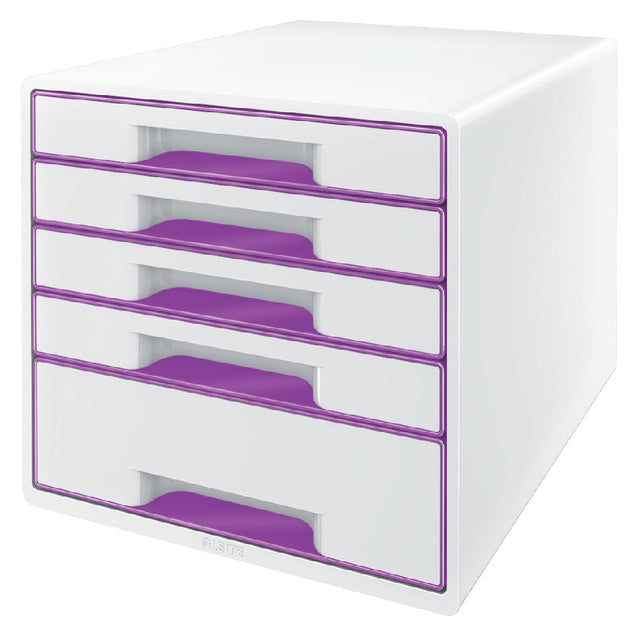 Leitz - Ladenbox leitz wow 5 blanc chargé / violet | 1 pièce