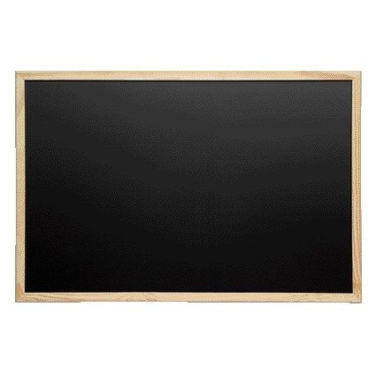 Maul - Chalkboard anthracite 30x40cm unfinished wooden frame