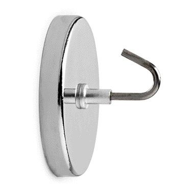 MAUL - Magnet with hook Ø52mm pulling force 9kg chrome