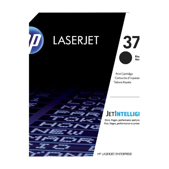 HP - toner 37Y, 41 000 pagina's, OEM CF237Y, zwart