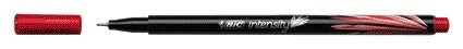 Bic - Fineliner Intensity rosso fine | 12 pezzi