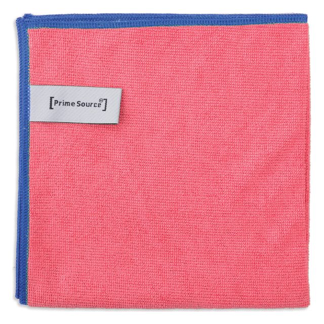 Primesource - Microfibre tissu Primesource Prof 38x38cm rouge | Prendre un 10 morceau