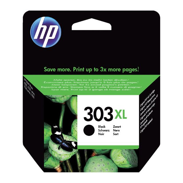 HP - Inkcartridge HP T6N04AE 303XL Schwarz | Blasen Sie ein 1 Stück