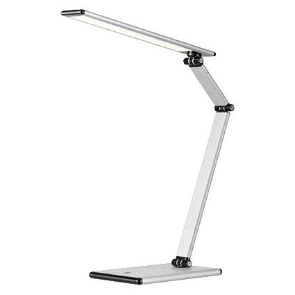 Hansa -  Bureaulamp led Slim zilvergrijs