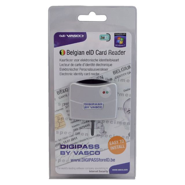 VASCO - CARDREDER DIGIPASS 905 Eid Gray | Blister un 1 morceau