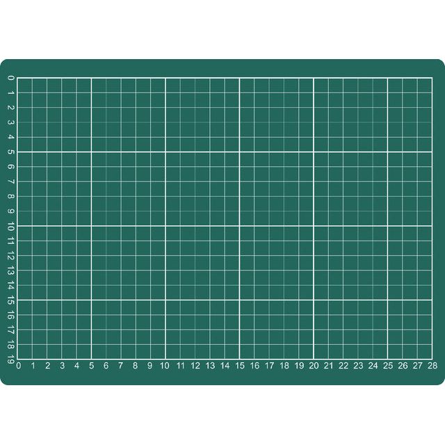 Quantore - Snijmat A4 300x220mm groen