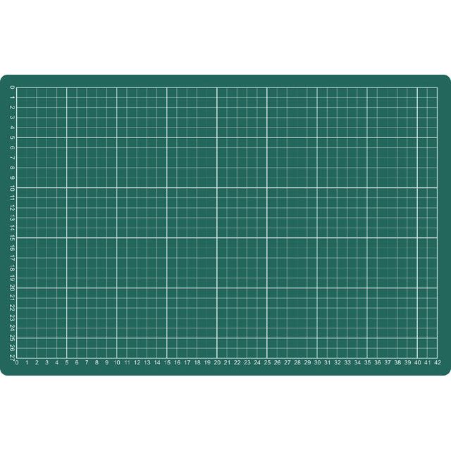 Office - Snijmat 300x450mm A3 Green à 3 insuffisants | 1 pièce