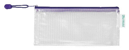 Tarifold - Bolsa de almacenamiento con cremallera 250x115mm PVC azul