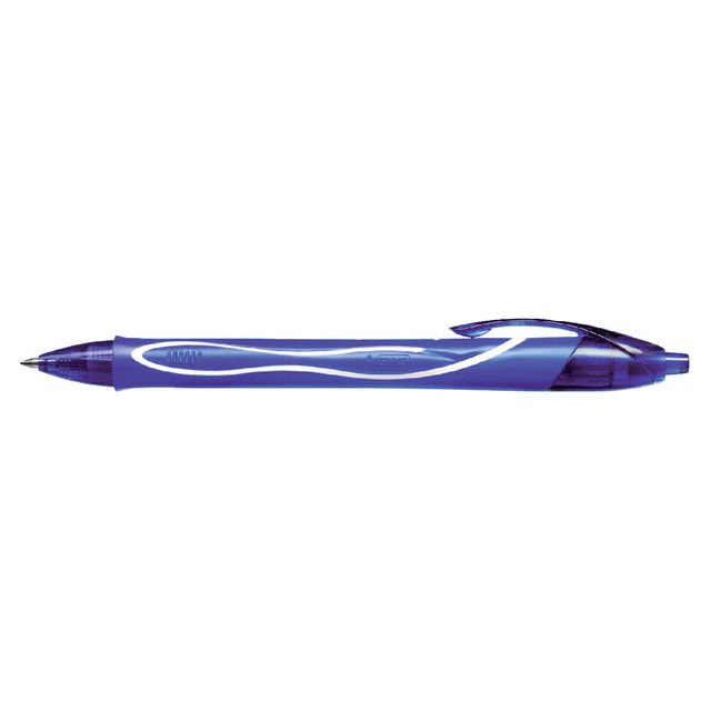 BIC - Gelshrast Bic Gélocité rapide Dry M bleu | Boîte extérieure une pièce 12