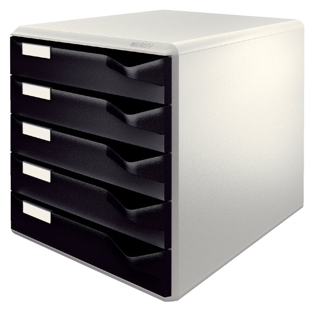 Leitz - Ladenblok Leitz A4 5 Lads Black / White | 1 pièce