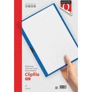 Quantore -  Klemmap A4 3mm donkerblauw | 25 stuks