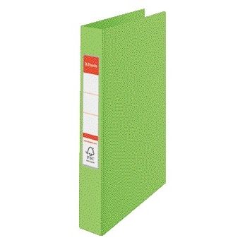 Esselte - Raccoglitore ad anelli A4 23 anelli O-mech 25mm verde | 10 pezzi