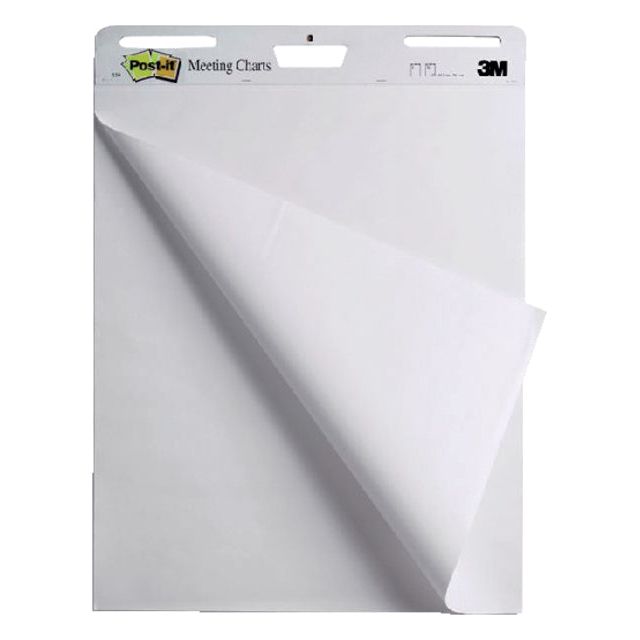 Post -it - Tableau de réunion 559 Super Sticky 63.5x76.2cm Blanco