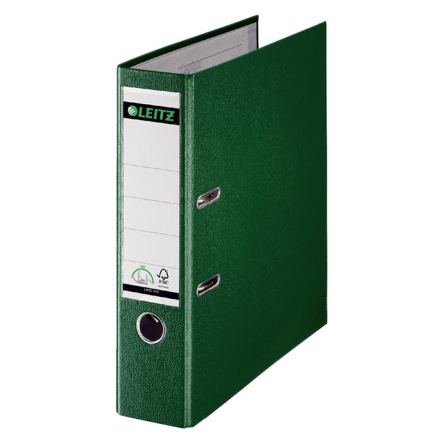 Leitz - Ordner A4 80mm PP groen | 20 stuks