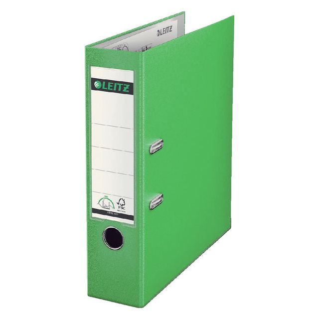 Leitz - Ordner Leitz 1010 180 ° 80 mm pp A4 vert clair | 1 pièce