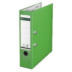 Leitz - Ordner 1010 180° 80mm PP A4 verde claro | 20 piezas