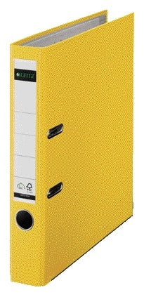 Leitz - Ordner 1015 180° 50mm PP A4 jaune | 20 pièces