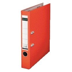 Leitz - Ordner 1015 180° 52mm PP A4 light red