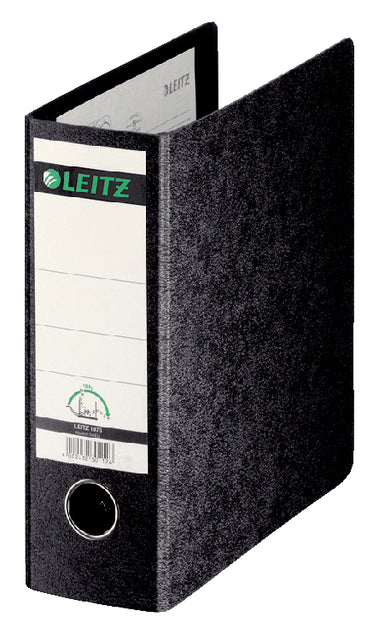 Leitz - Ordner Leitz 1075 180 ° 77 mm en carton A5 noir droit | 1 pièce