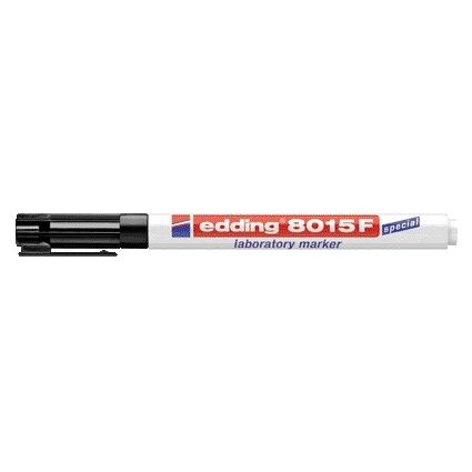 Edding - Felt-tip pen 8015 laboratory round 0.75mm black | 10 pieces