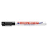 Edding -  Viltstift  8015 lab rond 0.75mm zwart | 10 stuks