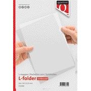 Quantore - Carpeta insertable modelo L A5 PP 0,12 mm grano 25 piezas