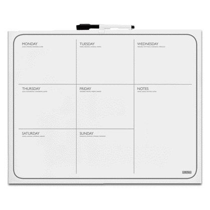 Desq - Planning board week 40x50cm magnetic