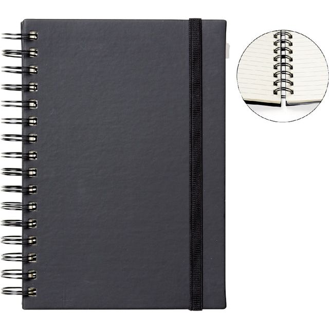 Quantore - Notebook A5 SP Line 192BLZ 80gr Black | 1 pièce | 3 pièces