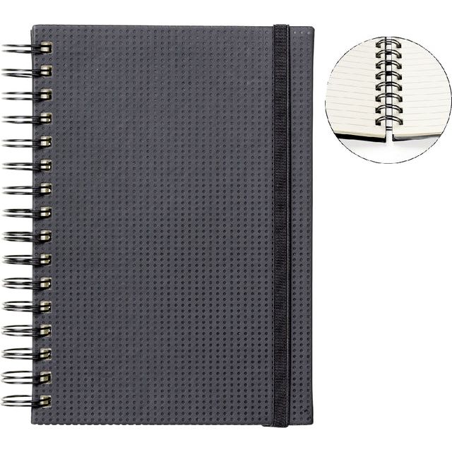 Quantore - Notebook A5 SP Line 192BLZ 80gr Black | 1 pièce | 3 pièces