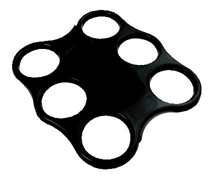 Quantore - Tassenablage für 6 Tassen schwarz