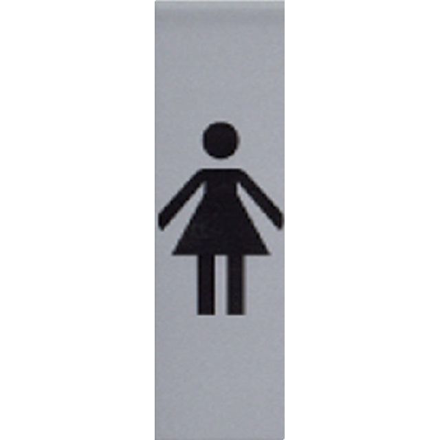 Posta - Infobord pictogram dame 165x44mm