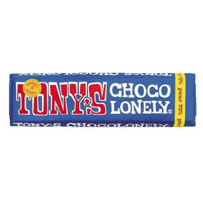 Tony's Chocolonely -  Chocolade tony chocolonely puur reep 50 gr