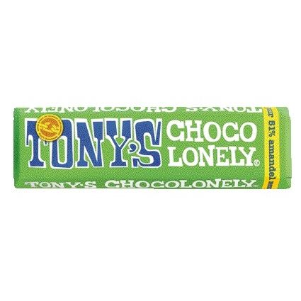 Tony's Chocolonely -  Chocolade tony chocolonely amandel zeezt reep 47gr | 35 stuks