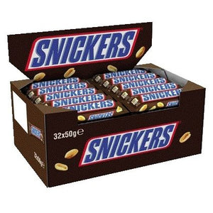Snickers - Schokoriegel 32x50 Gramm