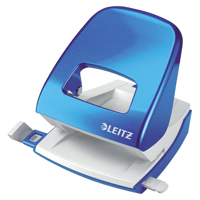 Leitz - Perforator WOW 5008 Nexxt metaal 30 vel blauw