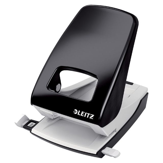 Leitz - Perforator Leitz NEXXT Archief Metal 40 feuille noire | 1 pièce