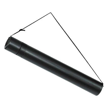 Linex - Dessin ourlet tube 50 à 90cm diamètre 6cm noir