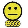 Smit Visual - Magnet Smiley 75mm Emotion neutral gelb 5 Stück