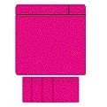Smit Visual -  Magneet scrum 75x75mm roze 5 stuks