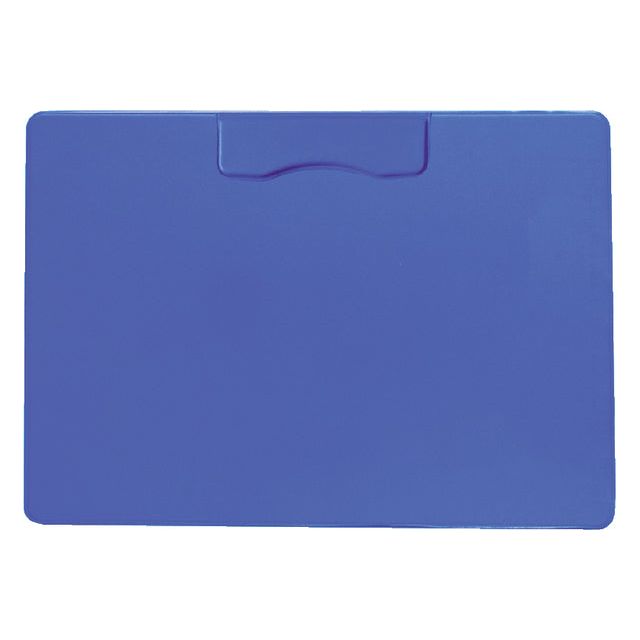 Smit Visual - Klembord magnetisch A4 dwars blauw