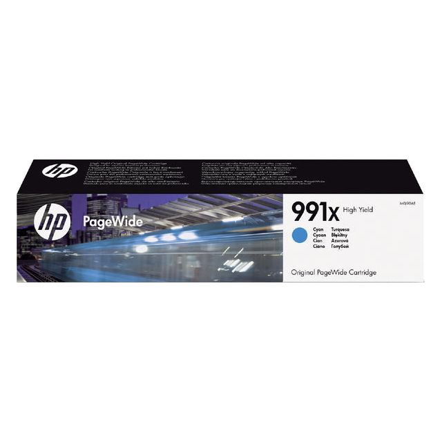 HP - Inkcartridge HP M0J90AE 991X Blue | 1 Stück