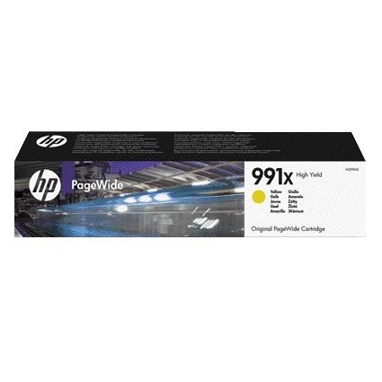 HP - Cartucho de tinta m0j98ae 991x amarillo