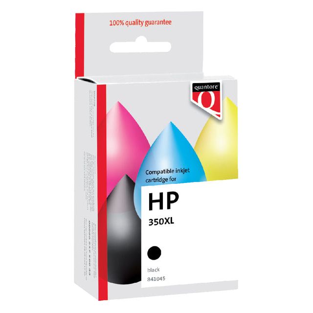 Quantore - Inkcartridge HP 350XL CB336EE schwarz | 1 Stück