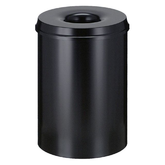 Vepa Bacs - Paper Bin + Flame Dover Vepabins 30liter 33,5 cm noir | 1 pièce