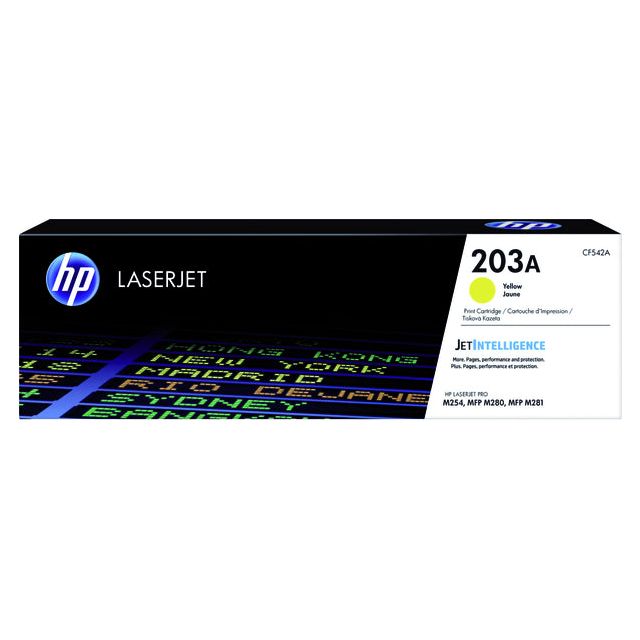 HP - Tonercartridge CF542A 203A geel