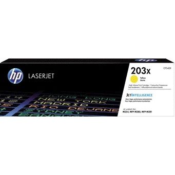 HP -  LaserJet Originele 203X high-capacity gele tonercartridge